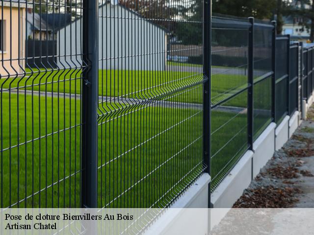 Pose de cloture bienvillers-au-bois-62111 Artisan Chatel