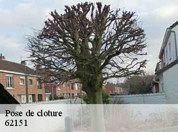 Pose de cloture 62151