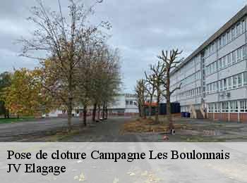 Pose de cloture 62650