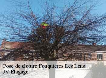 Pose de cloture fouquieres-les-lens-62740 JV Elagage
