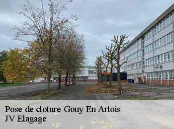 Pose de cloture  62123