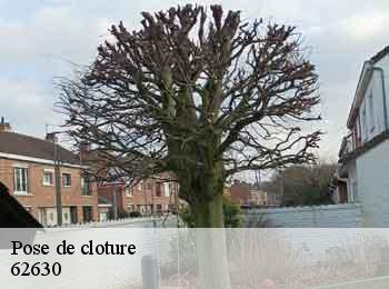 Pose de cloture  62630