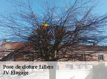 Pose de cloture lillers-62190 JV Elagage