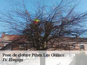 Pose de cloture pihen-les-guines-62340 JV Elagage