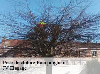 Pose de cloture racquinghem-62120 JV Elagage