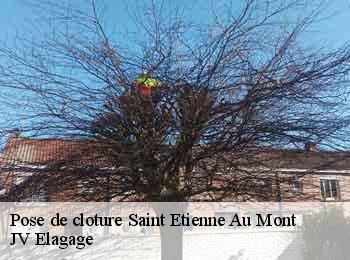 Pose de cloture saint-etienne-au-mont-62360 JV Elagage