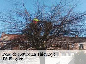 Pose de cloture la-thieuloye-62130 JV Elagage